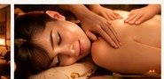 Relaxing wellness setting